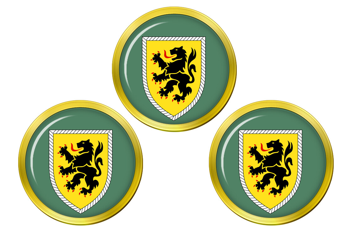 10. Panzerdivision Bundeswehr (German Army)Golf Ball Markers