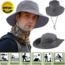 Herren Sonnenhut Anglerhut Fischerhut Outdoor...