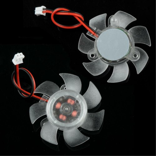 45mm 2Pin PC Graphics VGA Video Card Heatsink Cooler Cooling Replacement Fan 12V - Picture 2 of 4