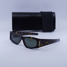 New Saint Laurent SLM140 003 Havana/Grey 56-18-130 Sunglasses