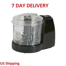 1.5 Cup One-Touch Pulse Stainless Steel Blade Mini Food Chopper