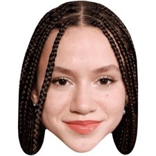 Chloe Coleman Smile Celebrity Mask, Flat Card Face, Fancy Dress Mask