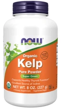 NOW Foods Organic Kelp Pure Powder 8 oz Powder seaweed Fresh 12/26EXP