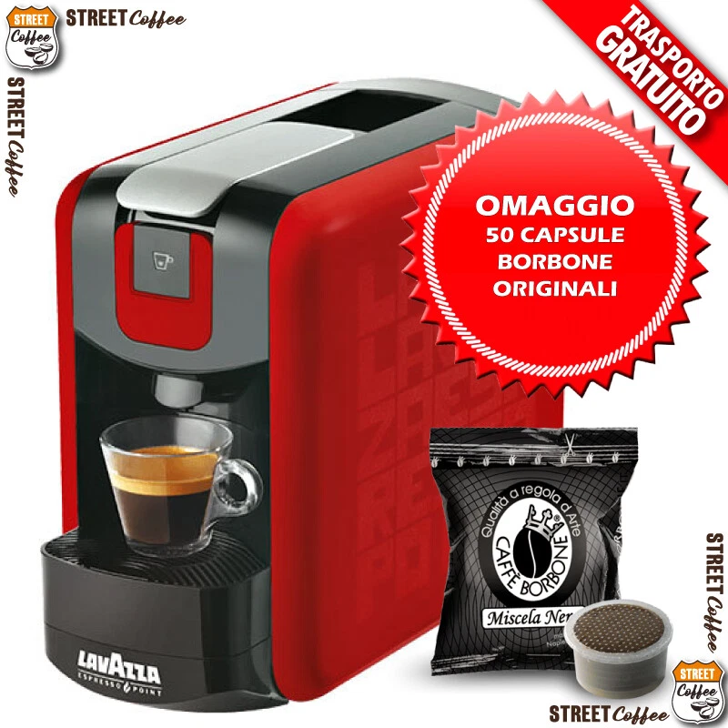 Kaffeemaschine Kapseln Lavazza Espresso Point EP Mini + 50 Kapseln BORBONE - Bild 3 von 3