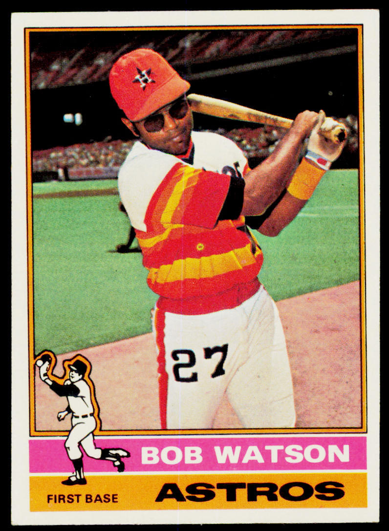 1976 Topps Bob Watson 20 Houston Astros
