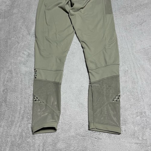 Victorias Secret Pink Leggings Womens Medium Green Ultimate Compression Pockets - Picture 7 of 8