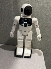 Vintage Silverlit Maxibot Max 1 GX 386 White 11" Robot - Pre-Owned