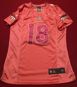 pink broncos jersey