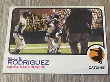 Ellie Rodriguez 2022 Topps Heritage High Number - 1973 Stamped Buyback #45 