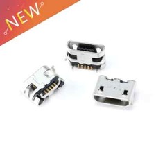 20 Pcs Micro USB Connector 5 Pin Jack Charging Socket Female