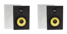 6.5" In Wall Speakers Ceiling Flush Mount Quality 6-1/2" Quality Pair 2 NEW