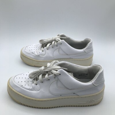 Nike Womens Air Force 1 Sage Low Sneaker Shoes White AR5339