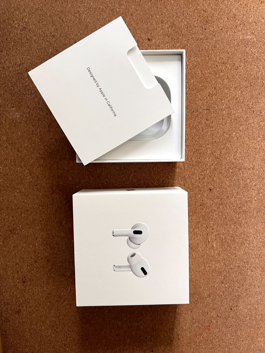 Apple AirPods Pro Box Only - White | eBay