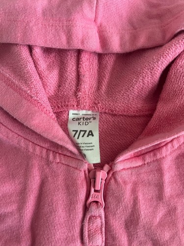 Lot Of 3 Girls Sweatshirt And Hoodies LOL Carters 365 Kids Size Medium 7/8 - Picture 9 of 16