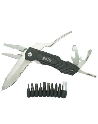 BlizeTec Multitool Pocket Knife Pliers: 15 Functional Tools with Shape Drop P...