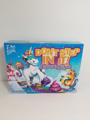 Hasbro Don t Step In It Game, Unicorn Edition (Amazon Exclusive) - FACTORY SEAL