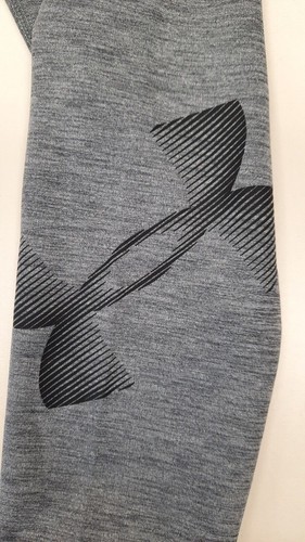 Under Armour Coldgear Youth Legging, Choose Size, Gray, NEW!! - Picture 3 of 4