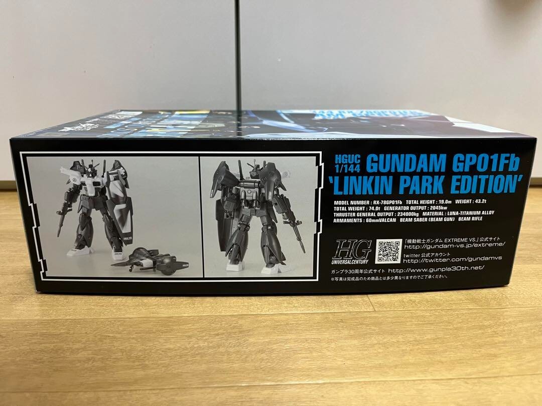 GUNDAM GP01Fb Linkin Park A Thousand Suns GUNPLA 30th GUNDAM GP01Fb Linkin Park A Thousand Suns GUNPLA 30th
