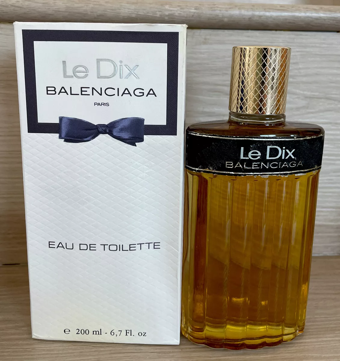 Vintage Le Dix Balenciaga Perfume Women 6.7 oz Eau De Splash in Box | eBay