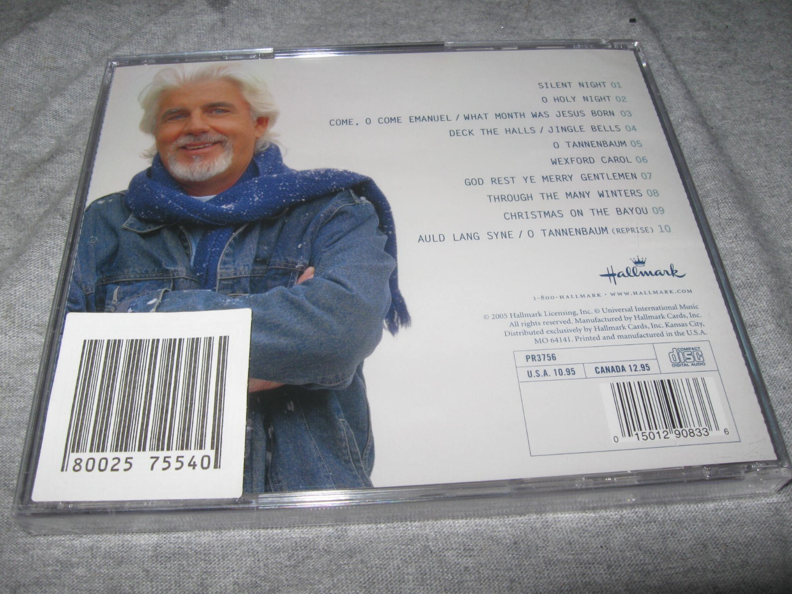 HTF Lot 3 New Hallmark CD Christmas Music Manilow Taylor McDonald Album ...