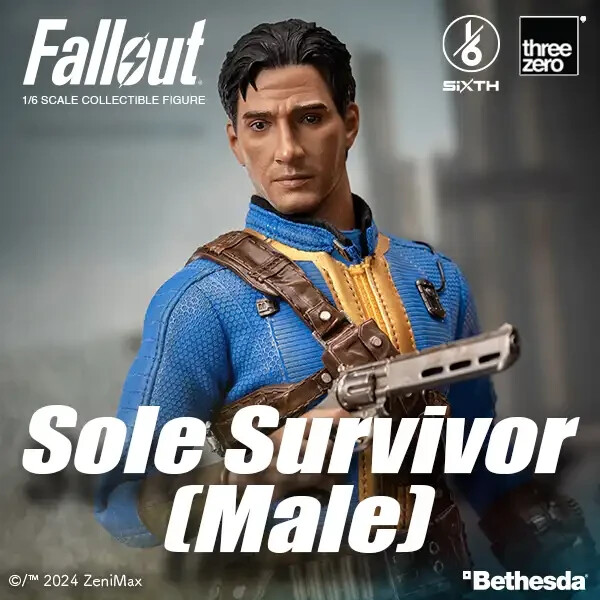 Threezero Fallout 1/6 Sole Survivor (Male) Figure from Japan | eBay