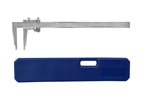  24"/60cm (600mm) Inch Metric Heavy Duty Vernier Caliper Ruler with Storage Case