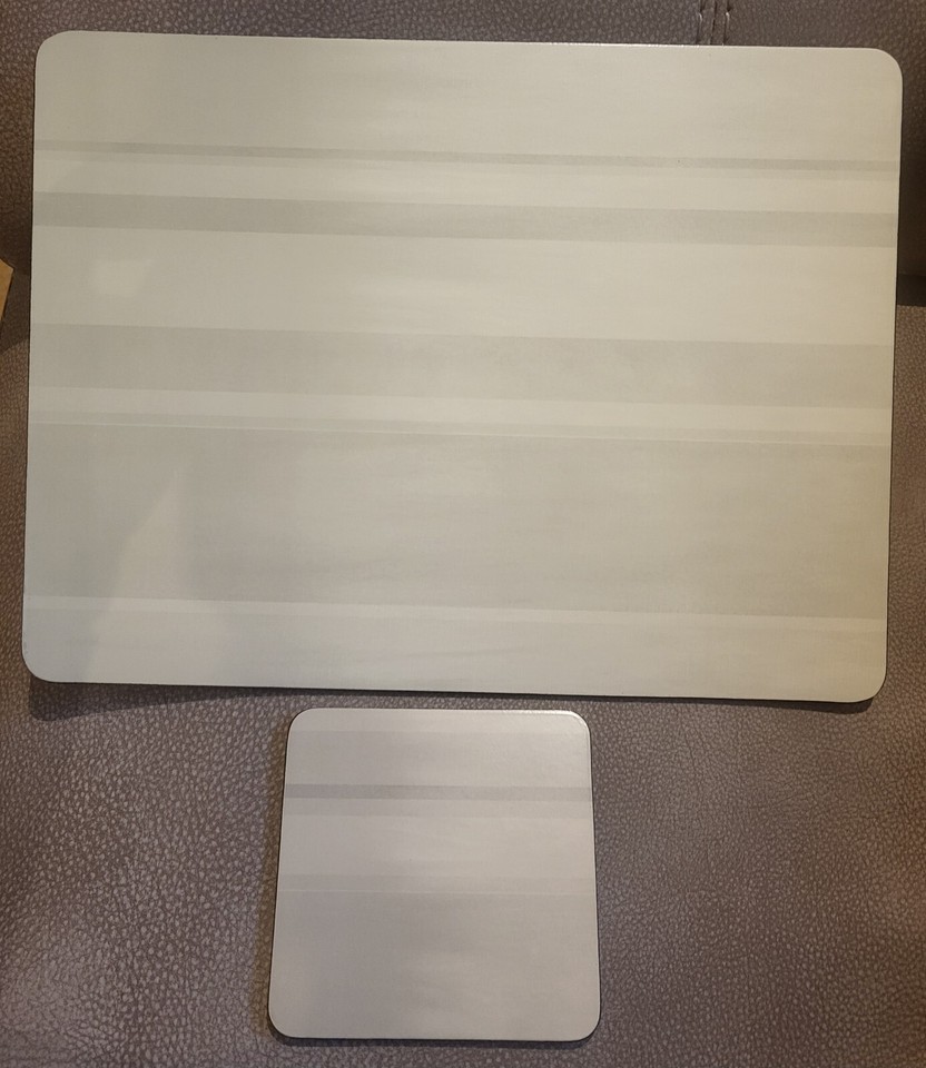 Denby Set Of Six Placemats And Coasters Natural Canvas eBay