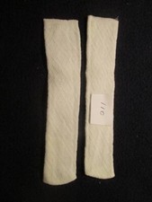 Doll Socks 12-14"     White Legging Socks 110