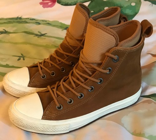 converse leather upper shoes
