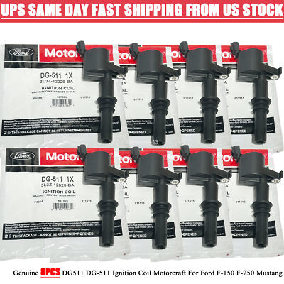 #ad 8pcs NEW For Motorcraft Ignition Coil DG 511 04 08 Ford F150 Expedition $65.99