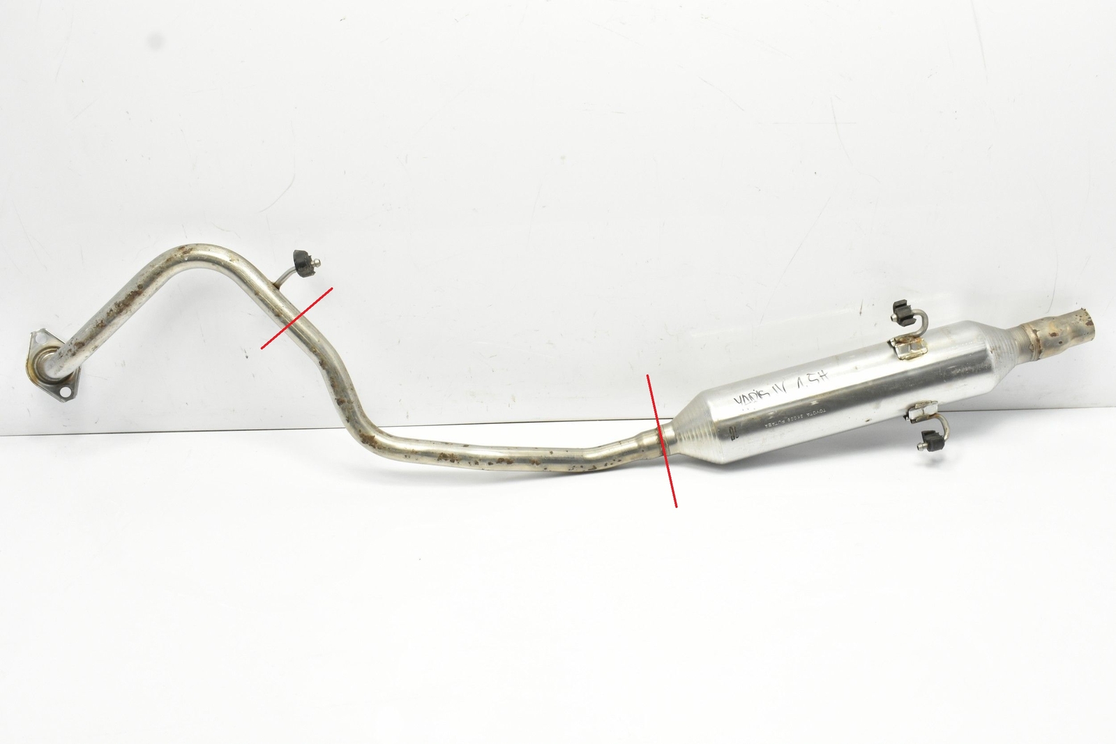 TUBO CENTRALE SILENZIATORE 3K006 17410K0100 TOYOTA YARIS IV 1.5H 2020