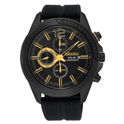 22mm Rubber Watch Band Genuine For SEIKO Solar SNJ039 SNJ033P1 - Foto 10