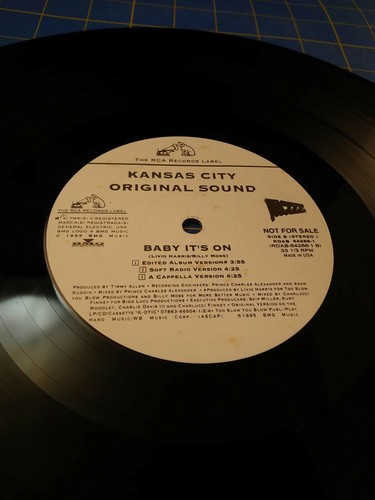 KANSAS CITY ORIGINAL SOUND - BABY IT'S ON 12" VINYL LP DJ PROMO MAXI SINGLE - Picture 5 of 12