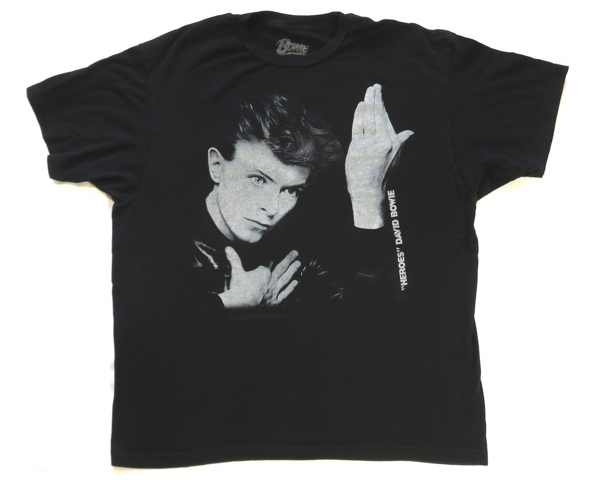 David Bowie HEROES Tシャツ(未開封) David Bowie HEROES Tシャツ(未開封) Modern Retro David Bowie