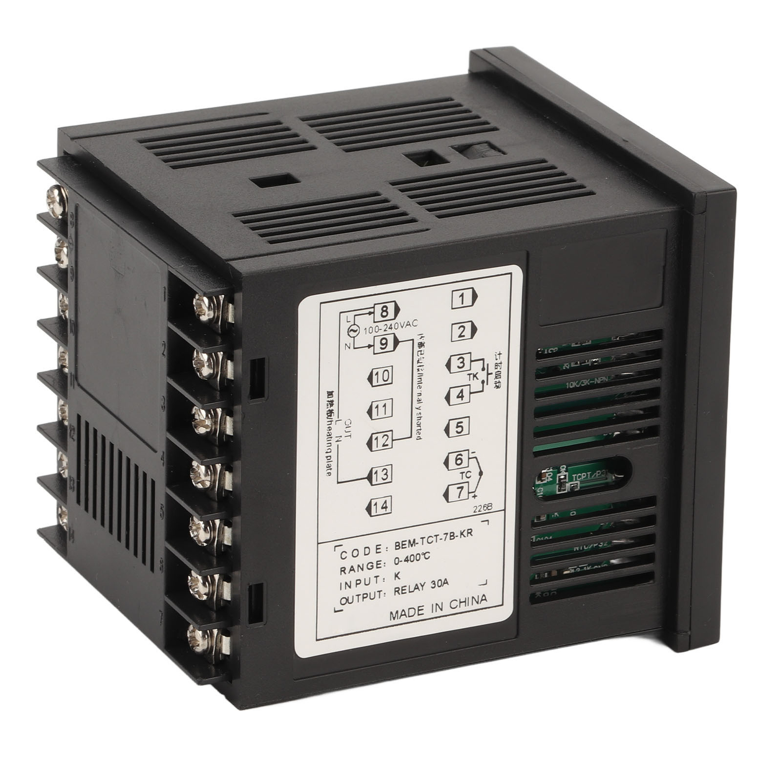 Thermostat Time Digital K Type Temperature Controller For Heat Press