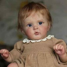 18in Reborn Baby Doll Jocy Unpainted Blank Kit Unfinished Vinyl Dolls Body Parts