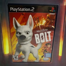 Walt Disney Bolt Sony PlayStation 2 PS2 Video Game Complete CIB Black Label