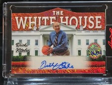 2026 Leaf President Day Dick Vitale Auto 1/4 Orange Shimmer The White House