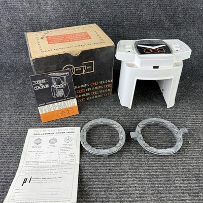 Veg O Matic Food Chopper Vintage Antique Kitchen Appliance In Original Package