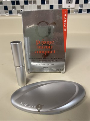 Givenchy Prisme Miroir Compact Pressed Powder and Brush Oil Free # 5 Sun