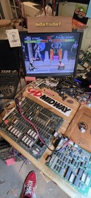MORTAL KOMBAT 1 PCB JAMMA ARCADE BOARD SET REVISION 2.0 WORKING! (Y-UNIT) MIDWAY