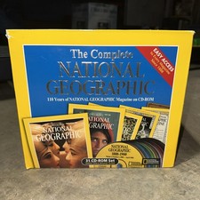 National Geographic 110 Years - 31 CD-ROM Set - In Box - Complete