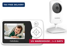 HelloBaby 2.4" Video Baby Monitor with Camera and Audio