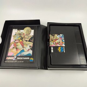 Fatal Fury 2 SNK Neo Geo AES Japanese CIB Complete Box Manual Authentic