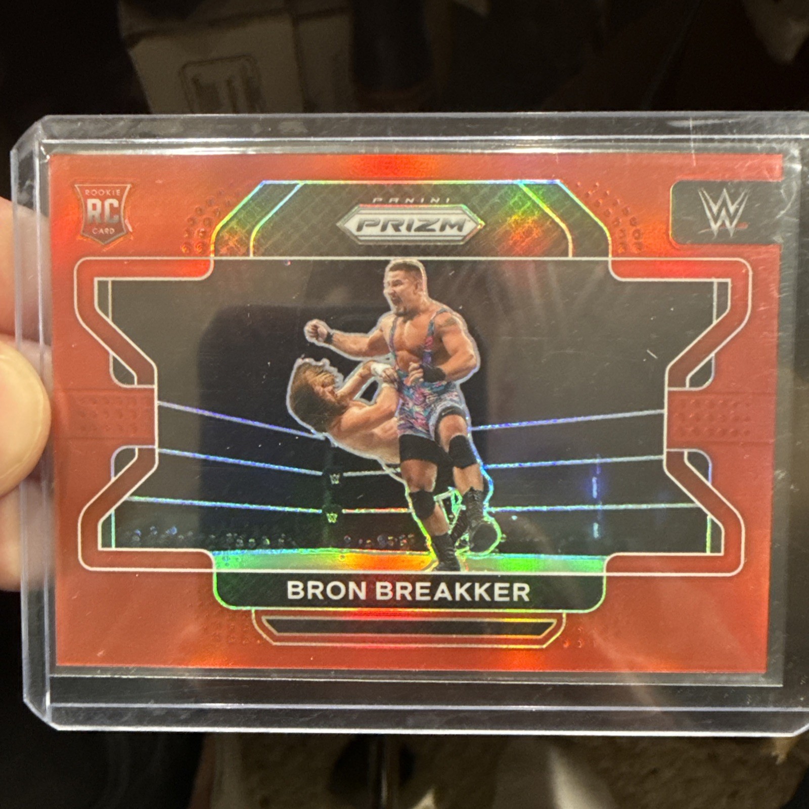 BRON BREAKKER 2022 PANINI PRIZM WWE #39 ROOKIE RED RC /299