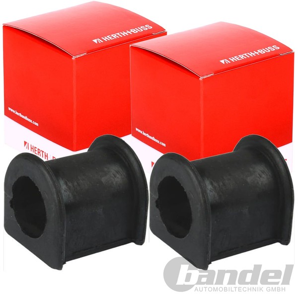 2X Herth+Buss Stabilager Gummilager Stabi Vorne Passend FüR Toyota Yaris-image