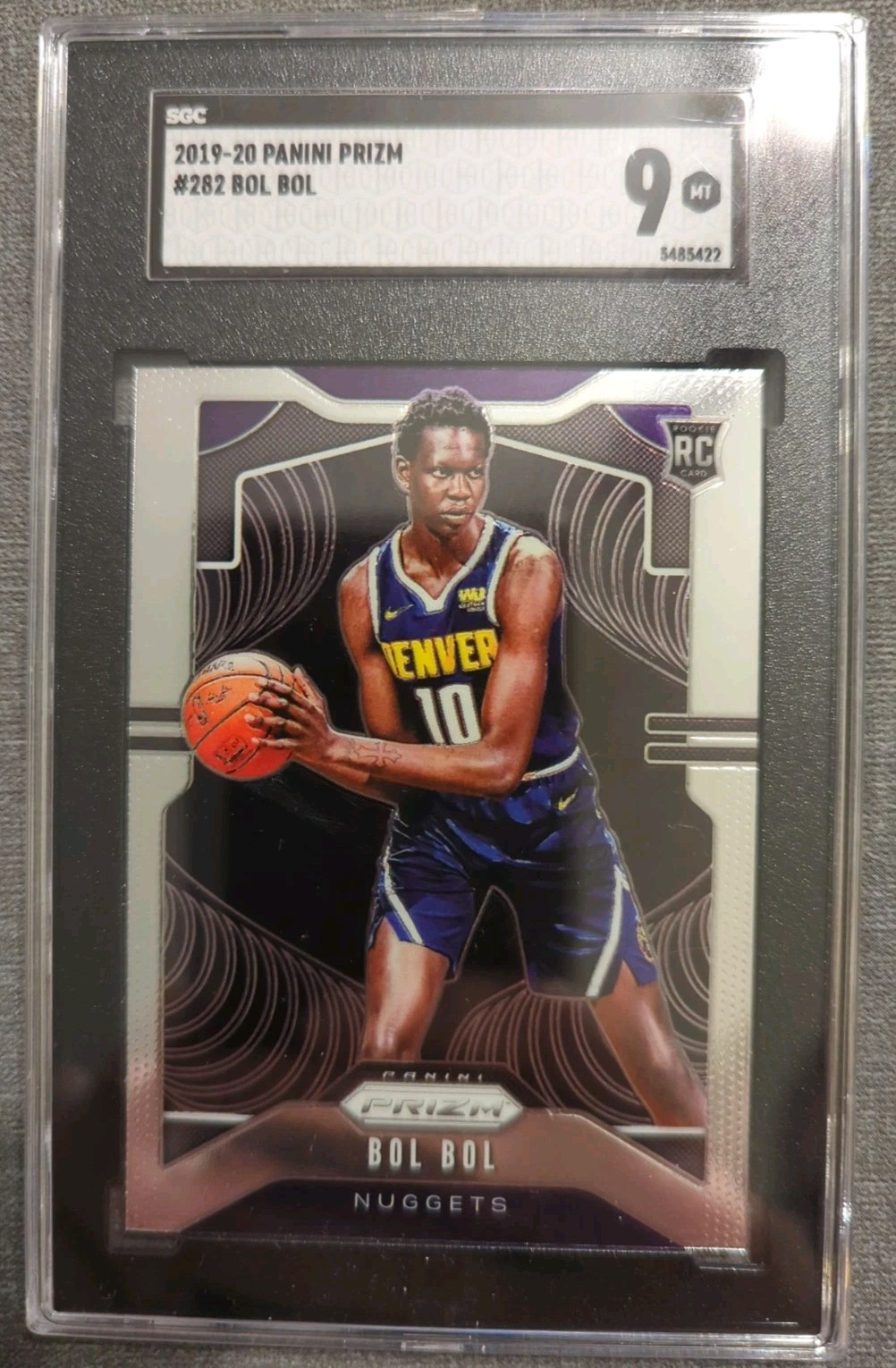 2019-20 BOL BOL - Prizm Rookie - SGC 9 RC #282