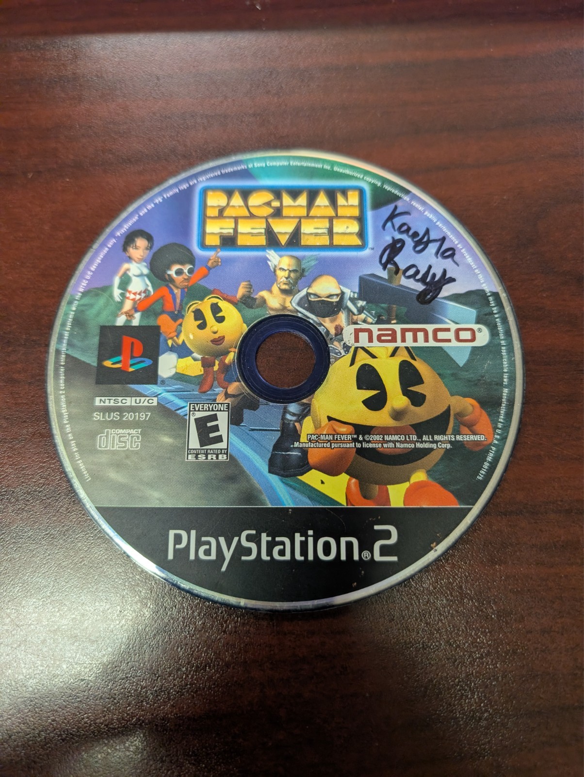 Pac-Man Fever (Sony PlayStation 2 PS2, 2002) SIN SEGUIMIENTO - SOLO DISCO 4481