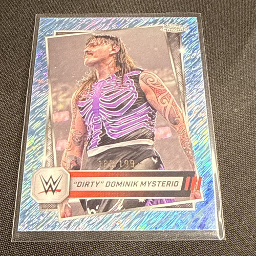 2025 Topps Chrome WWE - #35 Dominik Mysterio /199 - Picture 1 of 2