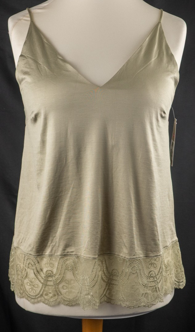 Mey Camisole Green Size 38 New With Tags RRP £69.00
